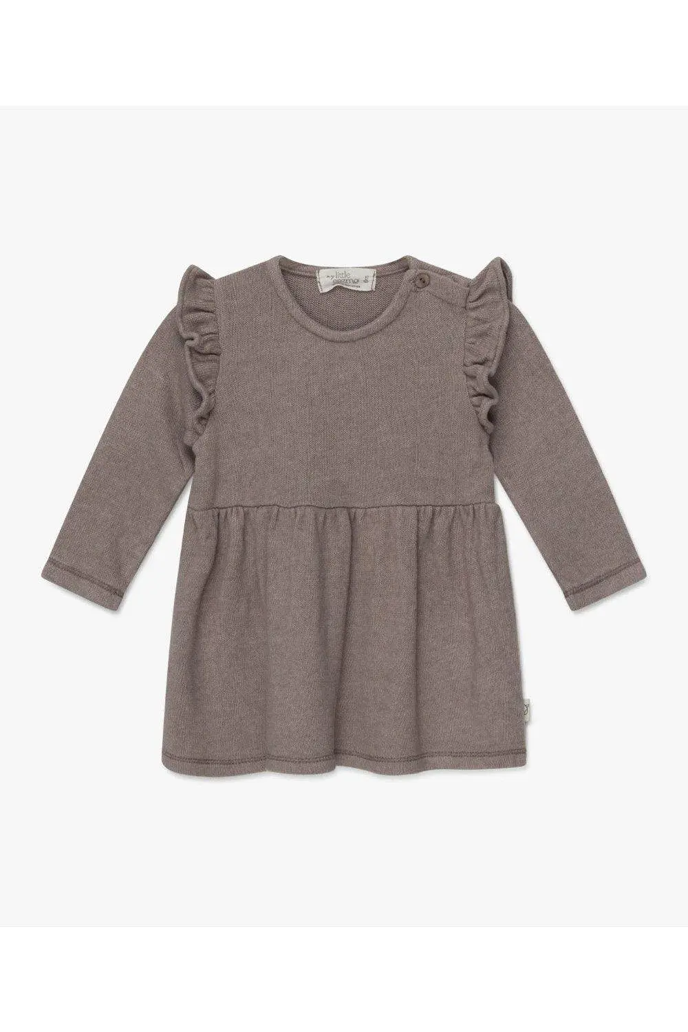 [60%OFF]  Knit dress -taupe