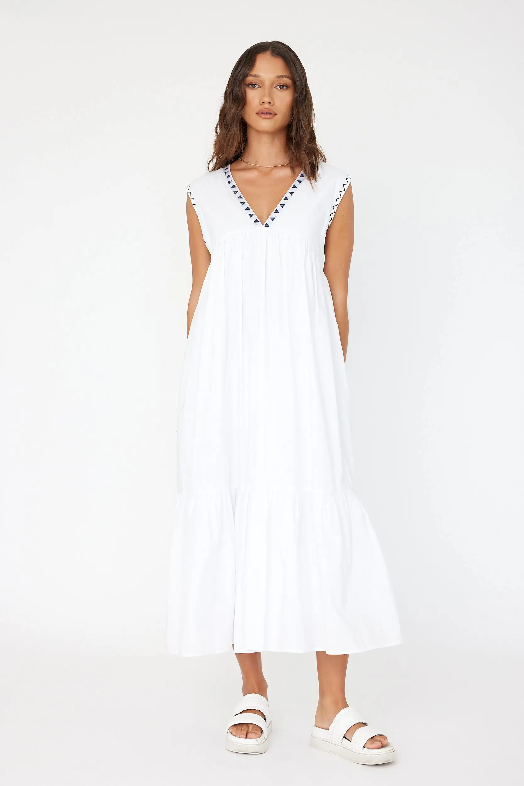 AGNUS Dress White