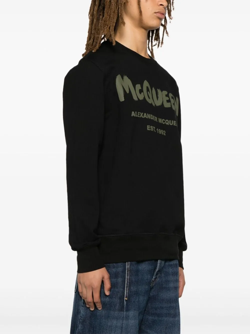 Alexander Mcqueen Sweaters Black