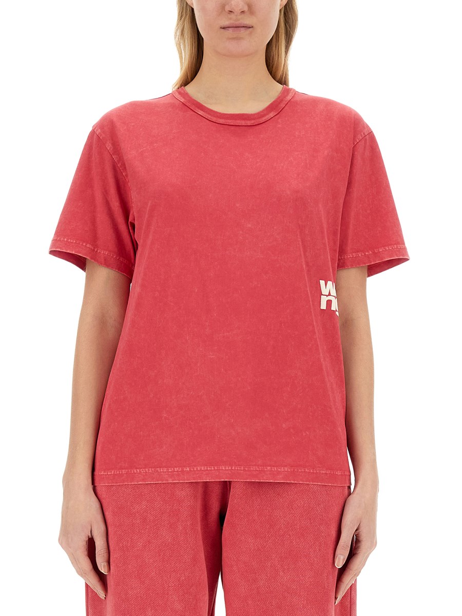 ALEXANDERWANG.T    T-SHIRT WITH LOGO