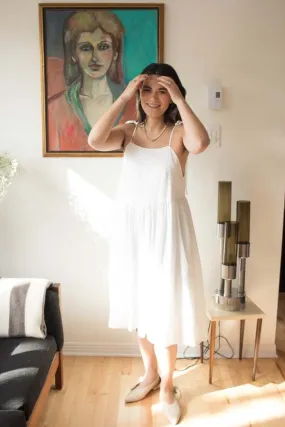 Amelie Dress - White Eyelet