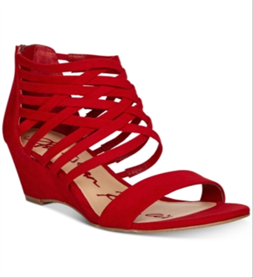 American Rag Women's Adarra Wedge Sandals Red Size 8M