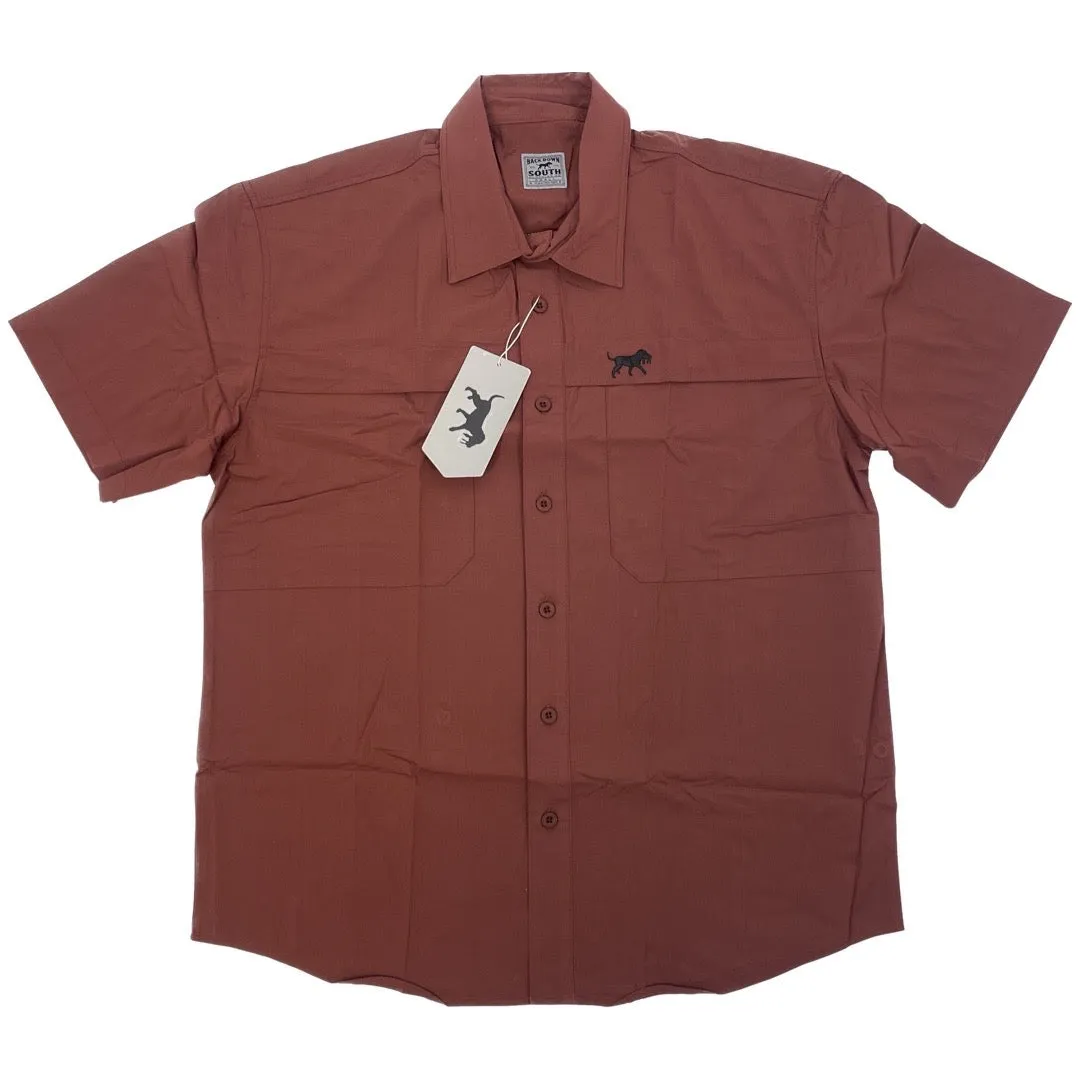 Bamboo Fishing Shirt - Clay SS