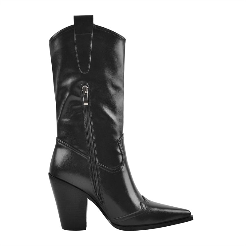 Boots Queen Wang (Black)