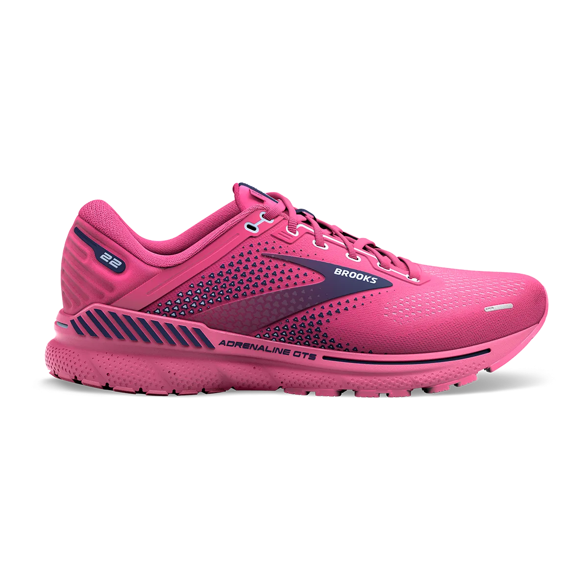 Brooks Adrenaline GTS 22 - Rose - Peacoat - Kentucky Blue