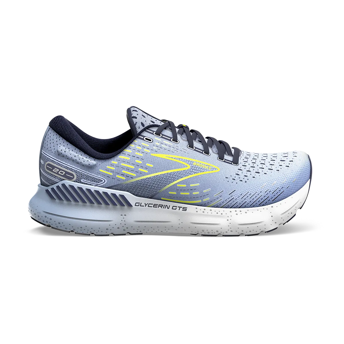 Brooks Glycerin GTS 20 - Light Blue - Peacoat - Nightlife