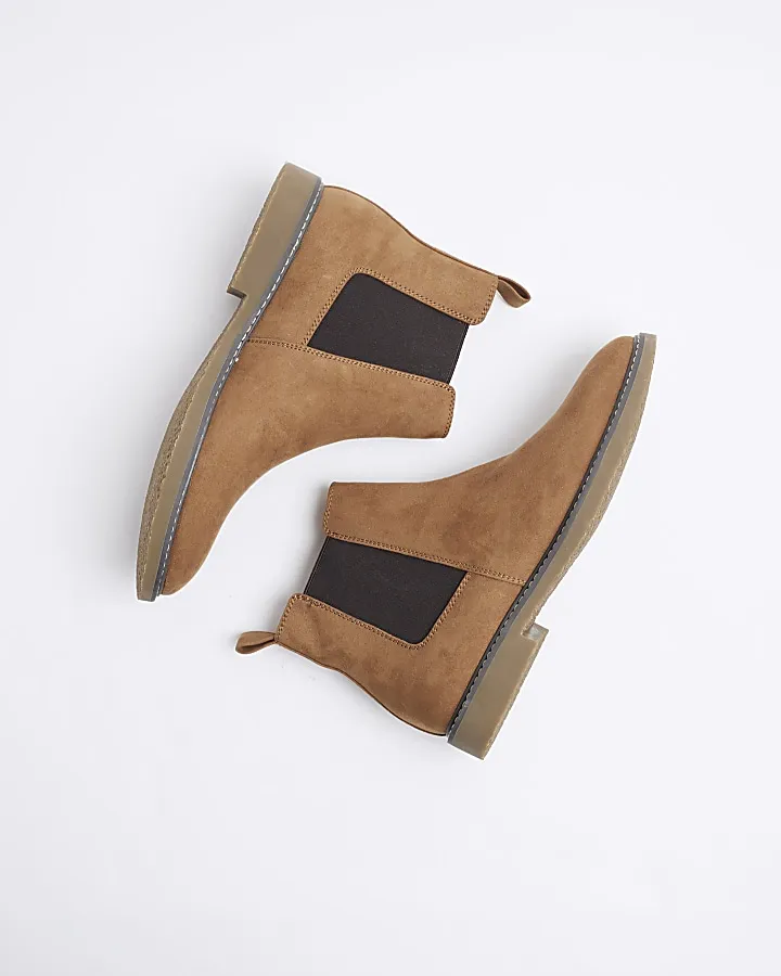 Brown Chelsea Boots