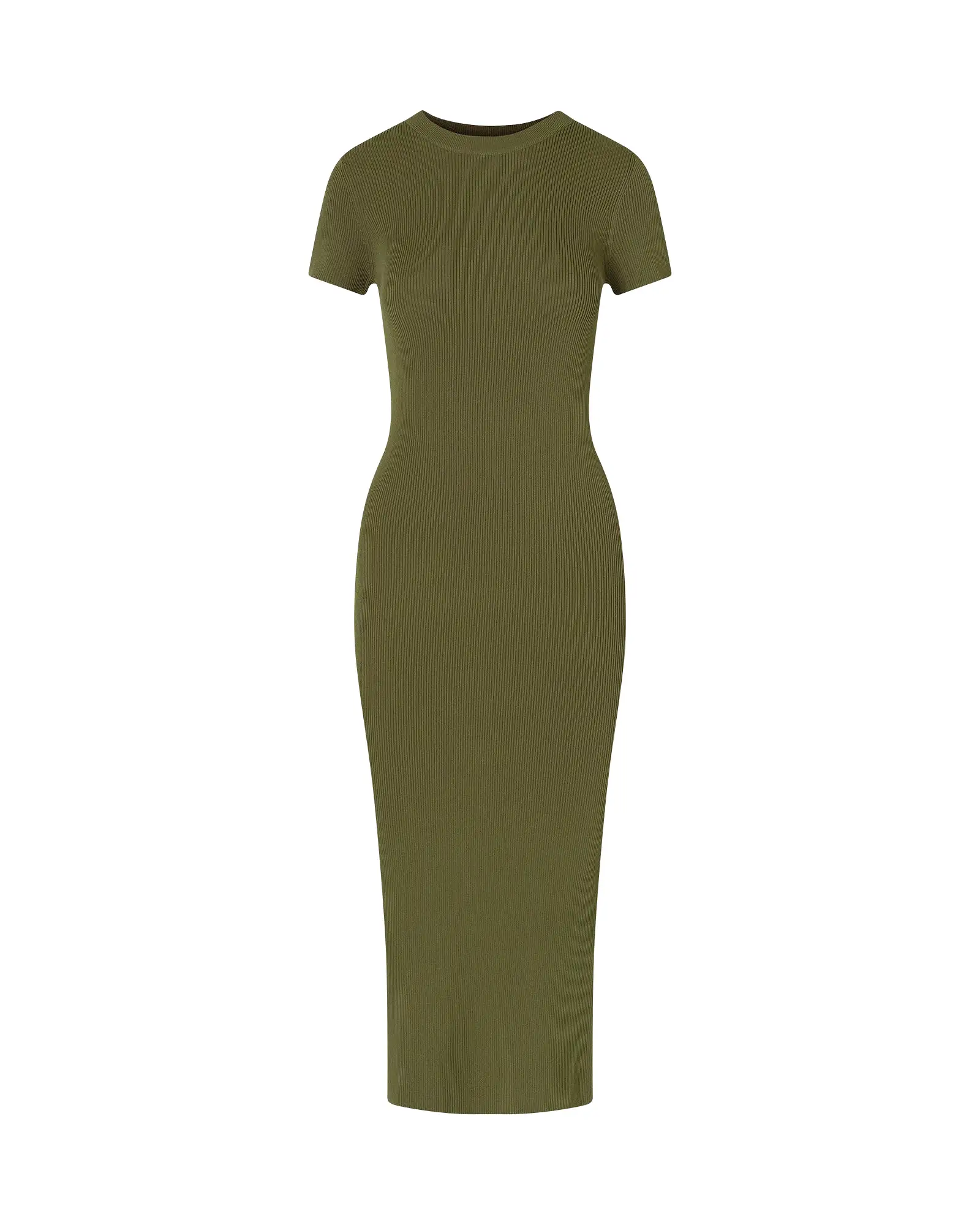 CAMILLA KNIT DRESS - OLIVE