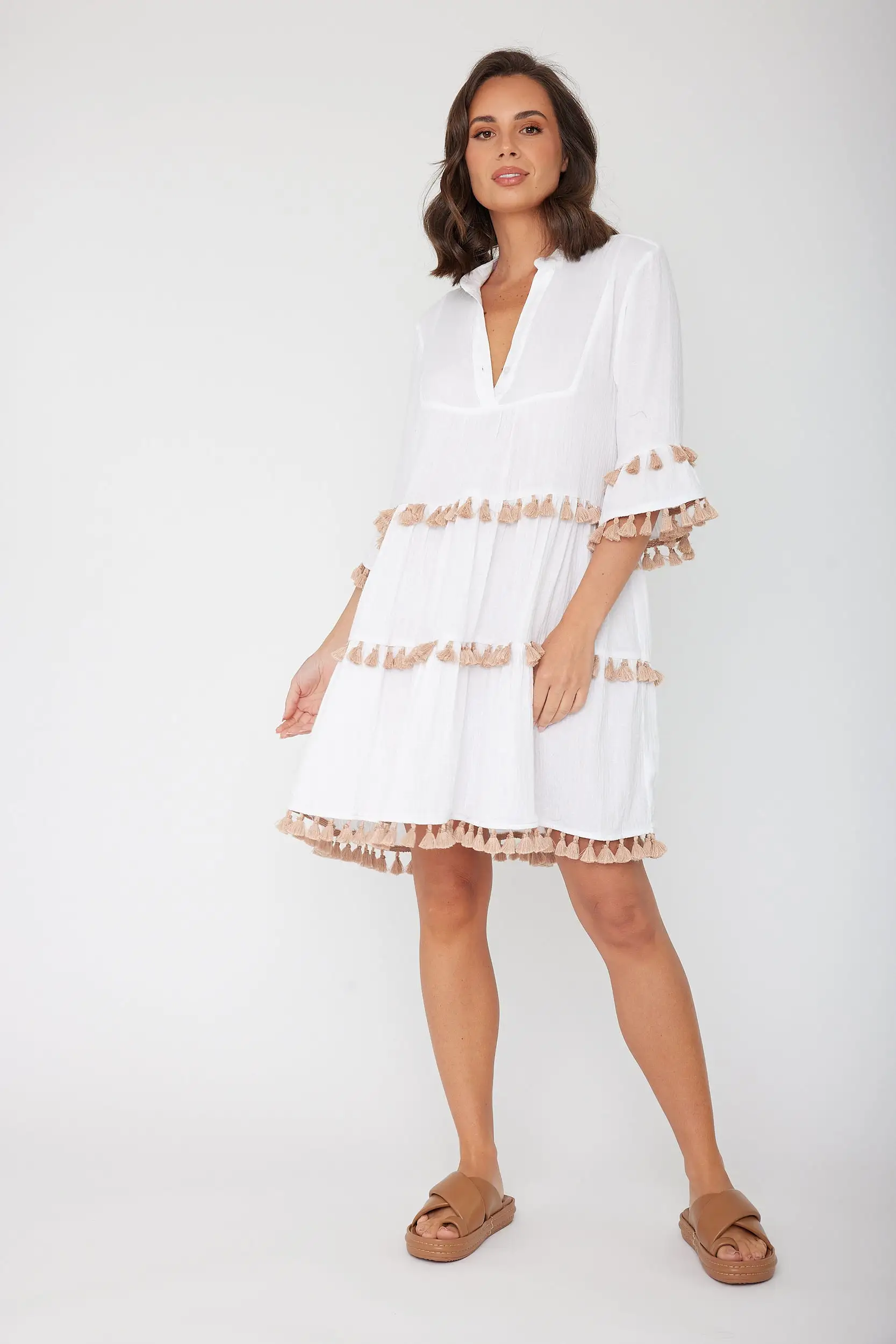 CHARLIE Dress White