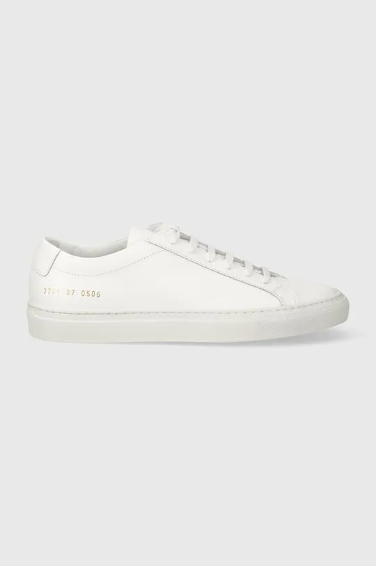 Common Projects leather sneakers Original Achilles Low white color 3701