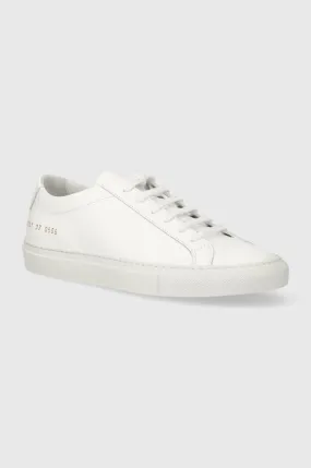 Common Projects leather sneakers Original Achilles Low white color 3701