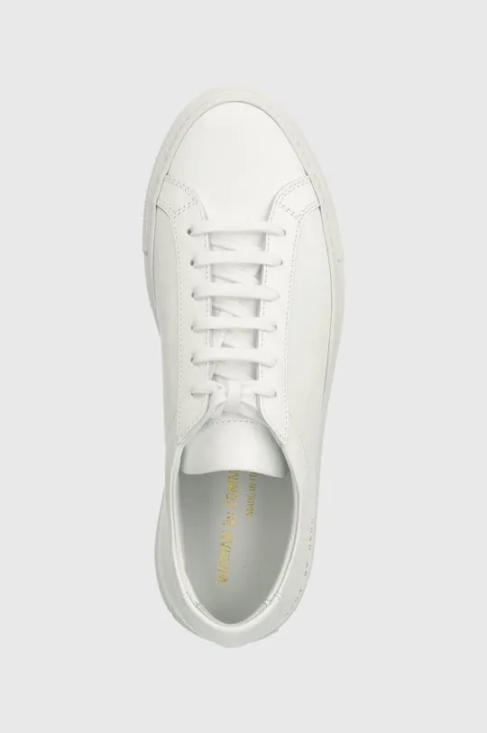 Common Projects leather sneakers Original Achilles Low white color 3701