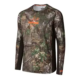 Cool Breeze Pro: Breathable Camo Long Sleeve Fishing Shirt