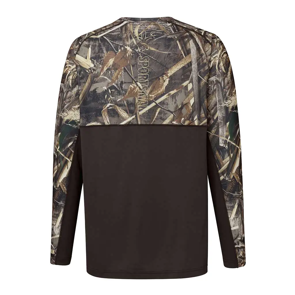 Cool Breeze Pro: Breathable Camo Long Sleeve Fishing Shirt