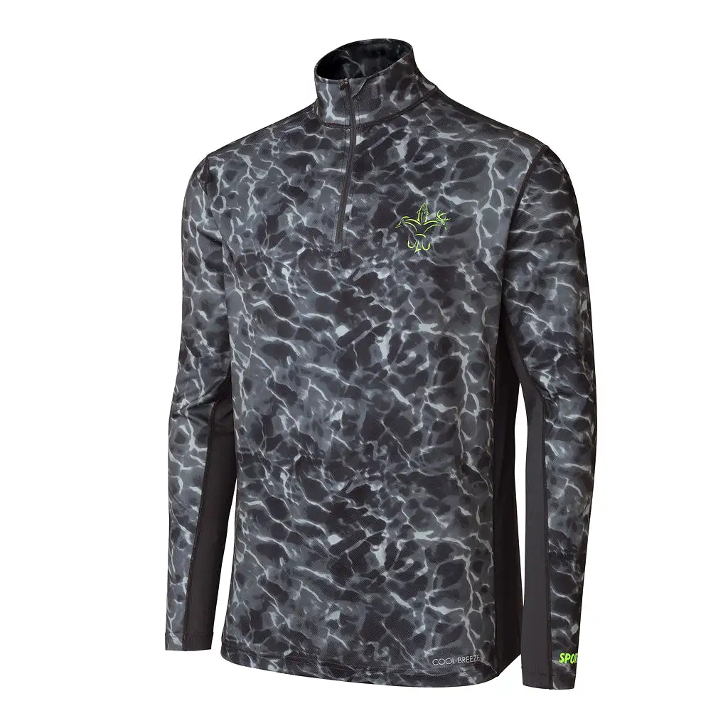 Cool Breeze Quarter Zip: Breathable Fishing Shirt