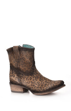 Corral Leopard Print Ankle Boot