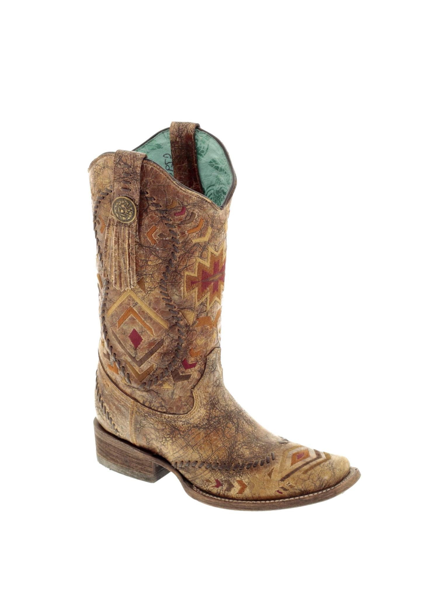 Corral Multi Colored Ethnic Boot