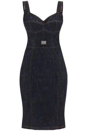 Denim Bustier Dress