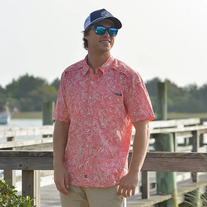 Destination Tropics Performance Woven Fishing Shirt