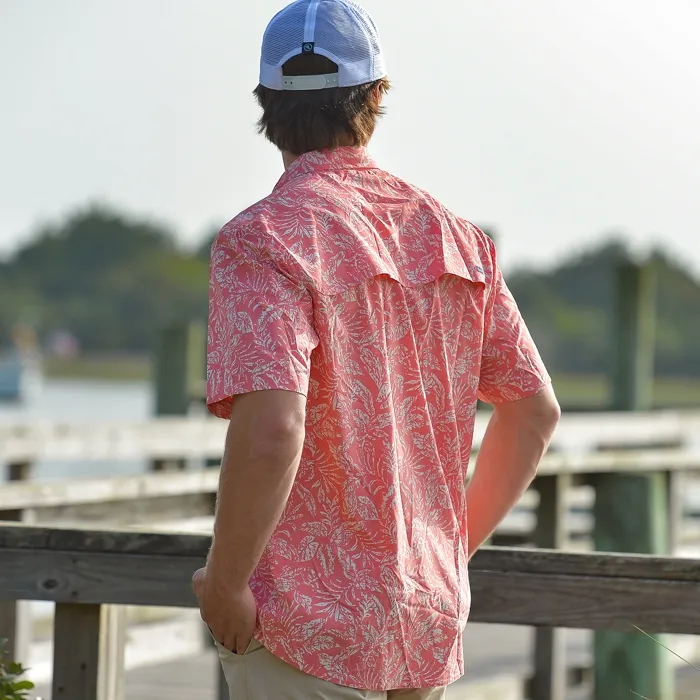 Destination Tropics Performance Woven Fishing Shirt