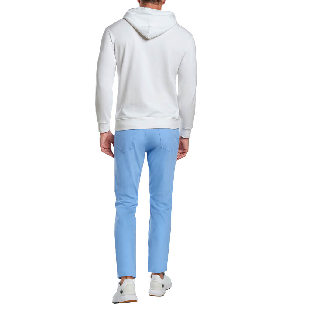 DIP DYE LOOPBACK TERRY PULLOVER HOODIE SNOW