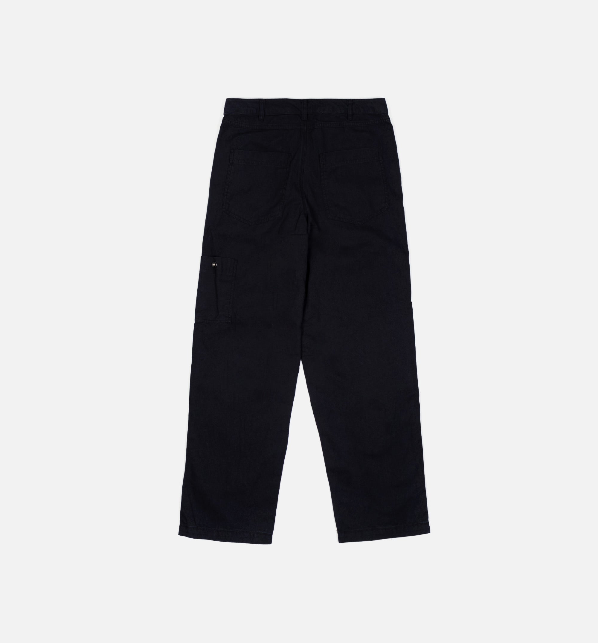 Double Panel Mens Pants - Black