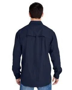 Dri Duck Long-Sleeve Catch Fishing Shirt DD4405 Deep Blue