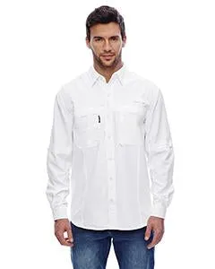 Dri Duck Long-Sleeve Catch Fishing Shirt DD4405 White