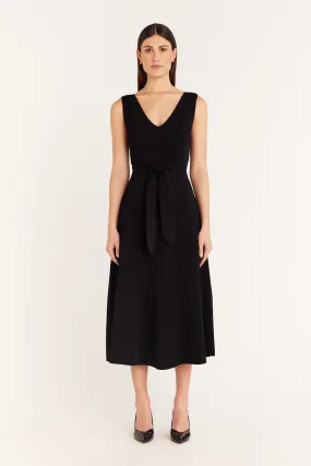 Francesca Knit Dress - Black