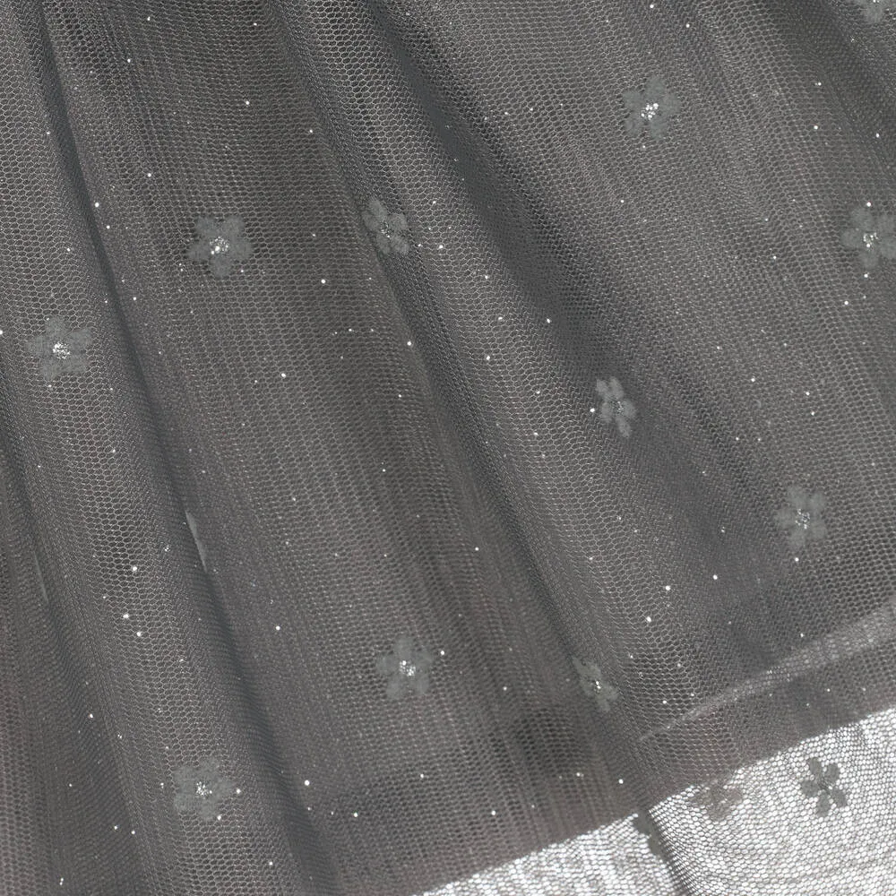 Girls Grey Tulle Skirt