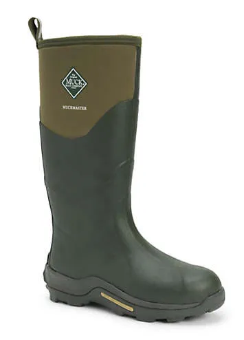 Green Muckmaster Hi Wellington Boots by Muck Boots | Look Again