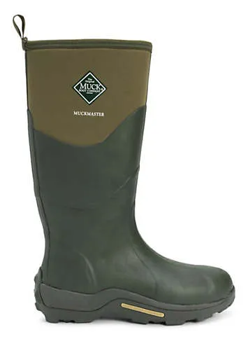 Green Muckmaster Hi Wellington Boots by Muck Boots | Look Again