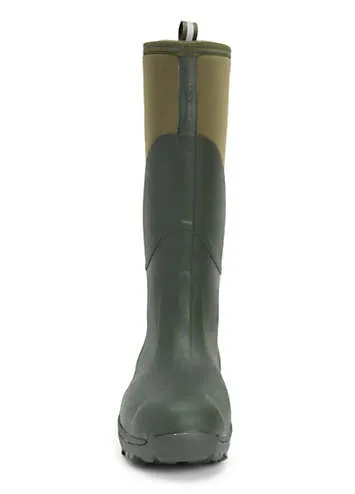 Green Muckmaster Hi Wellington Boots by Muck Boots | Look Again