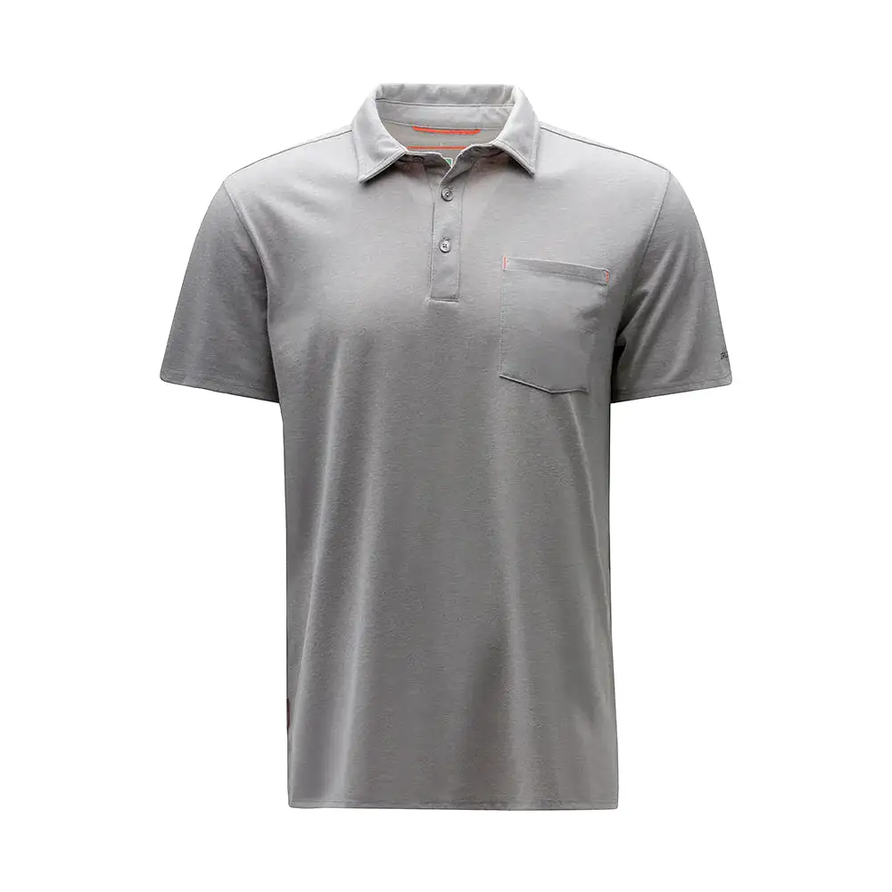 Grundens Shorebreak Performance Fishing Polo in Skyrocket