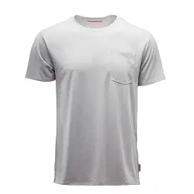 Grundens Shorebreak Performance Short Sleeve Fishing Shirt in Skyrocket