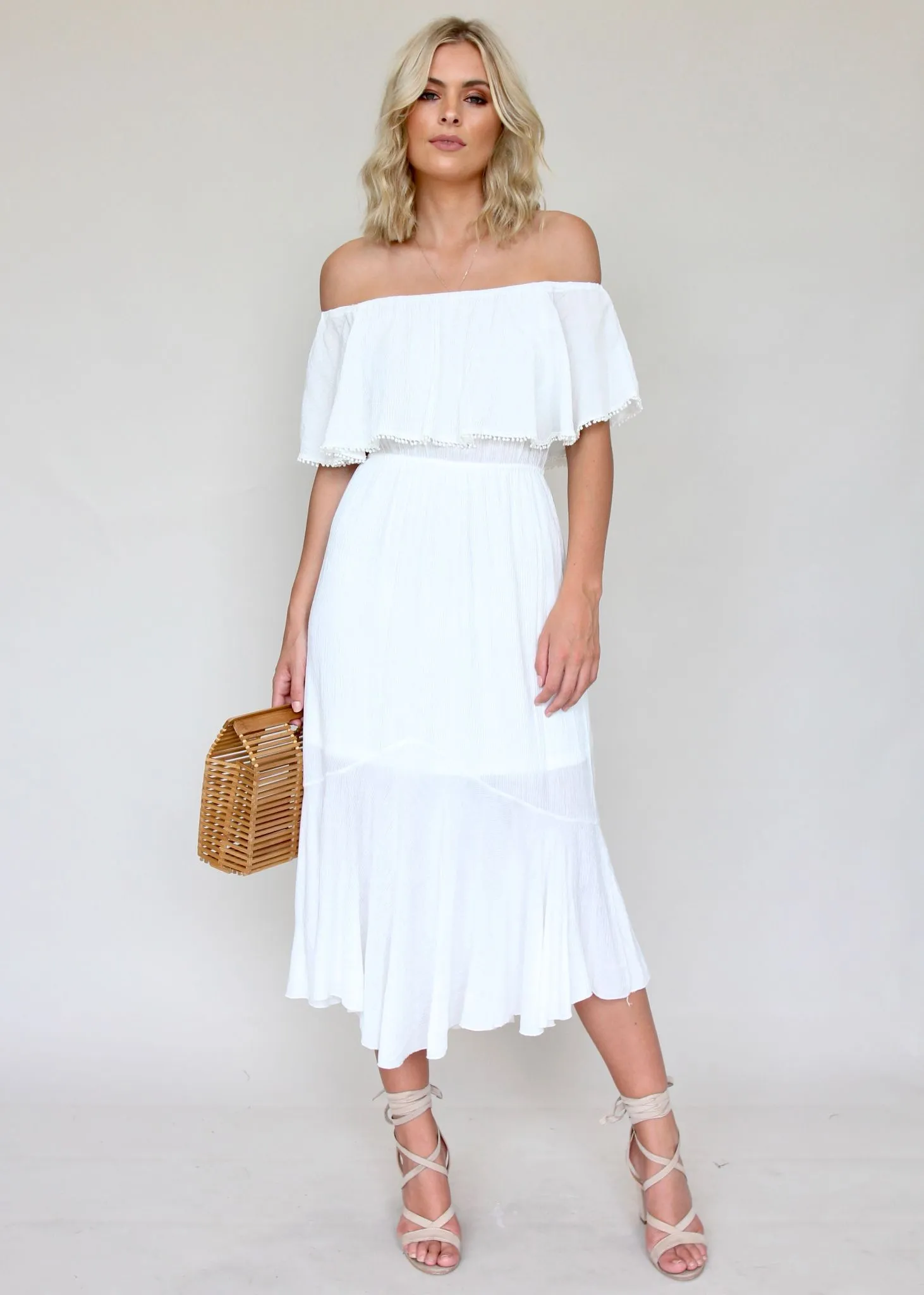 Hampton Summer Dress - White