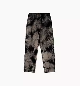 Heritage Tie Dye Cargo Womens Pants - Olive Grey/Black