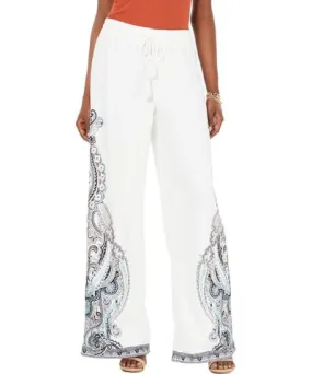 I.N.C. International Concepts Womens Paisley Flare Wide Leg Pants