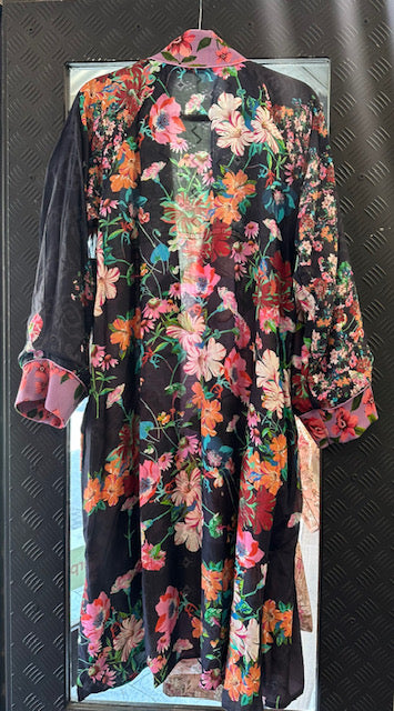 Johnny Was Zanda Harmony Silk Kimono