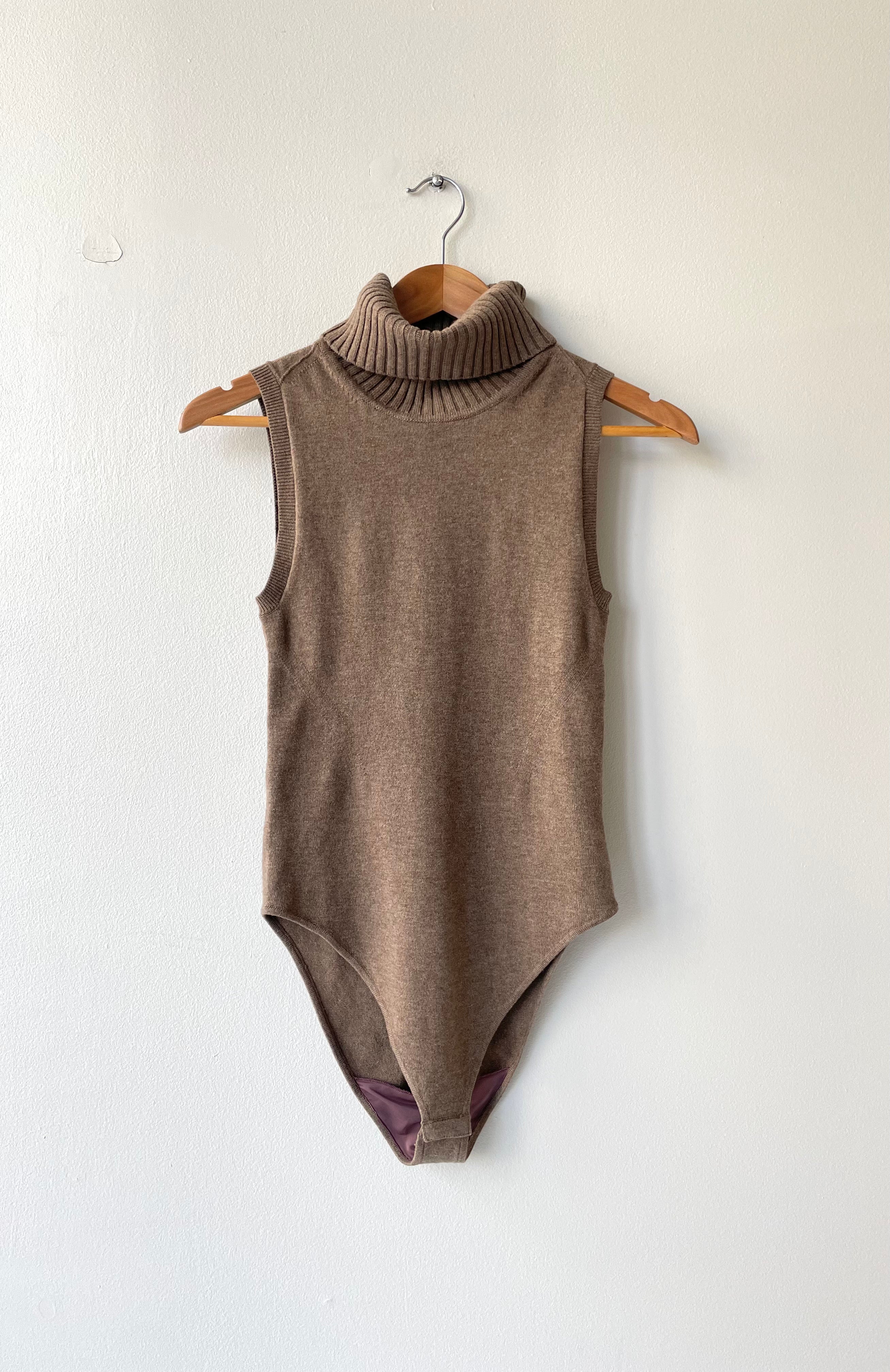 Knit Turtleneck Bodysuit