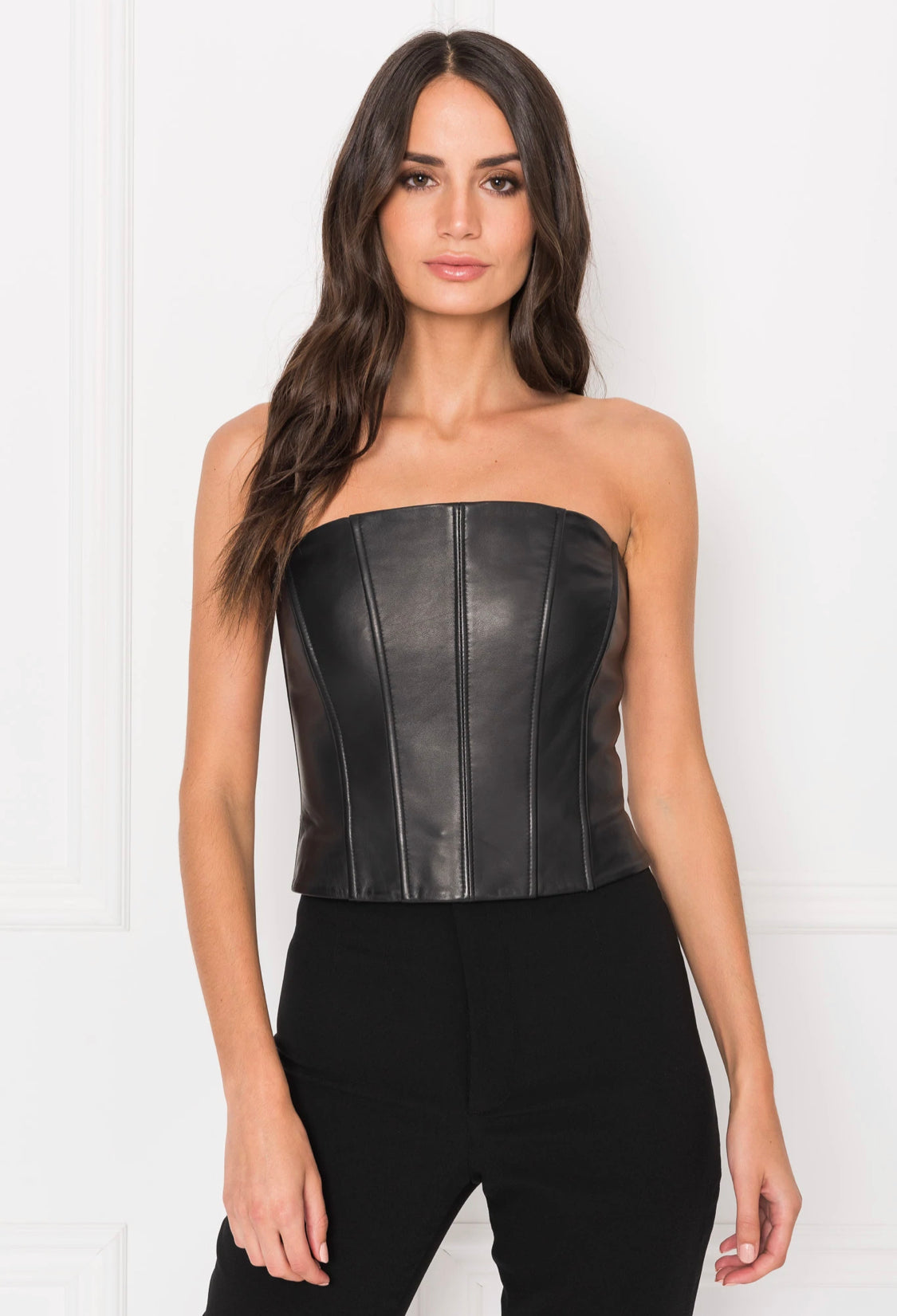 LaMarque Davina Leather Bustier