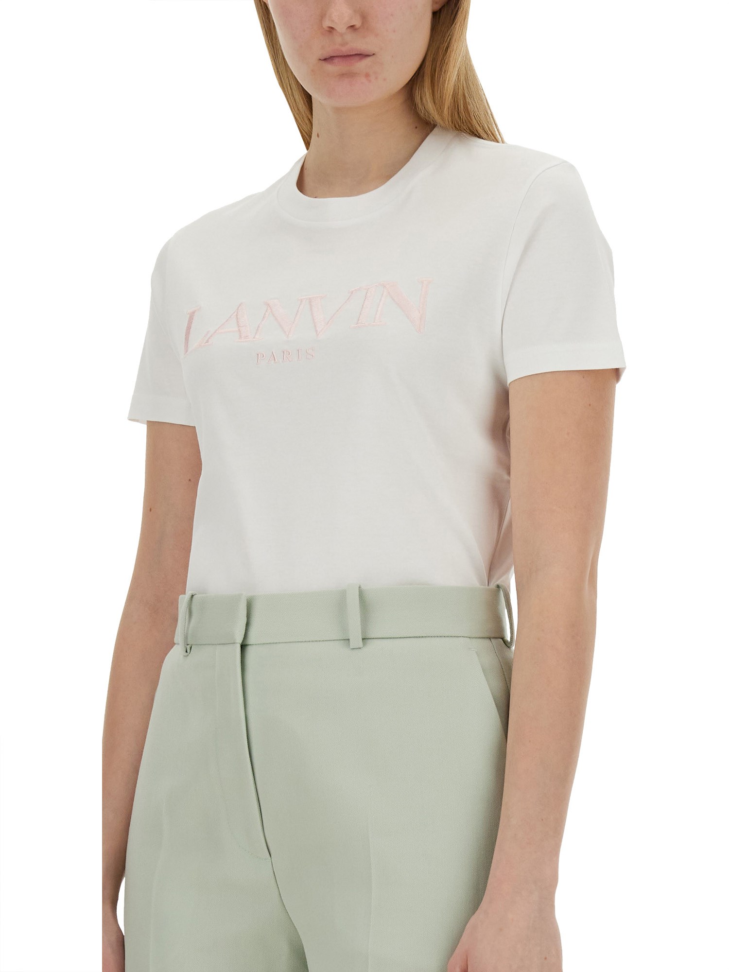 LANVIN    T-SHIRT WITH LOGO