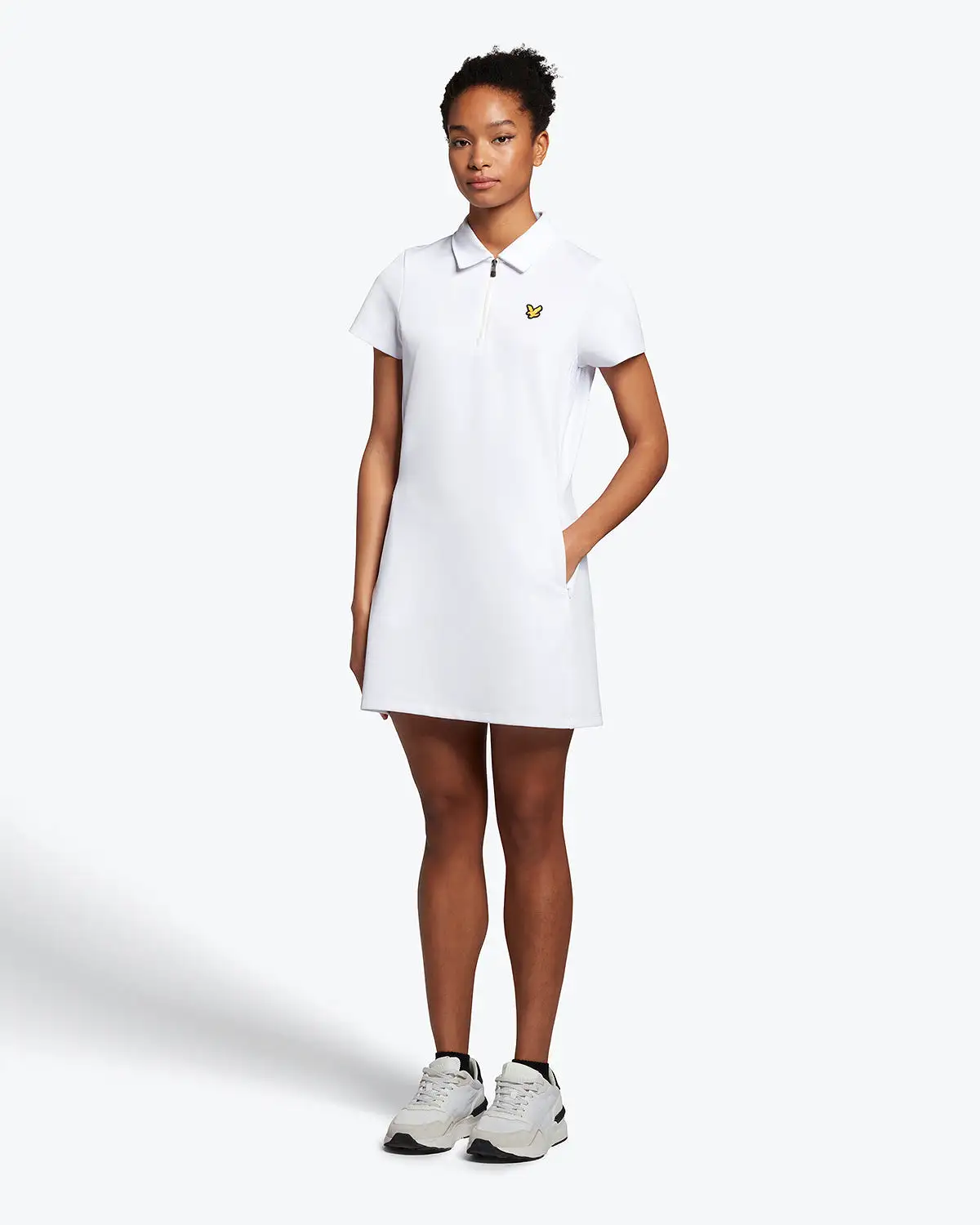 Lyle & Scott Women's Vicky Dress White - SS23