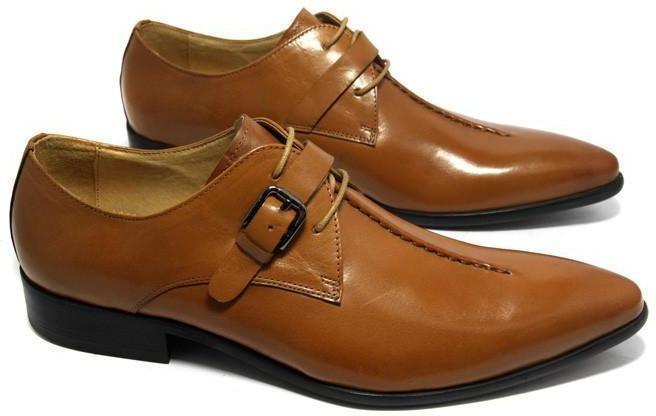 Men  Dress Shoes -  Pointed Business Shoes