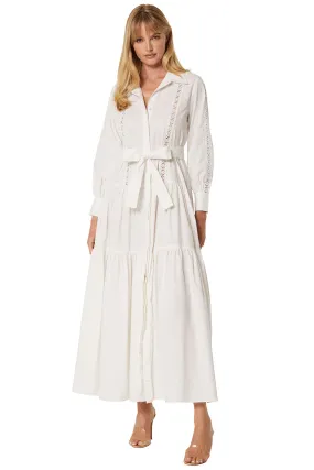 Misa - Marlena Dress - White