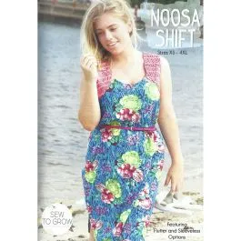 Noosa Shift Dress Sew To Grow Sewing Pattern