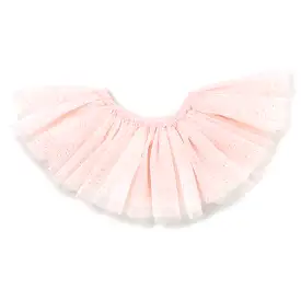 oh baby! Frill Tutu Pale Pink/Gold Over Cream Tulle