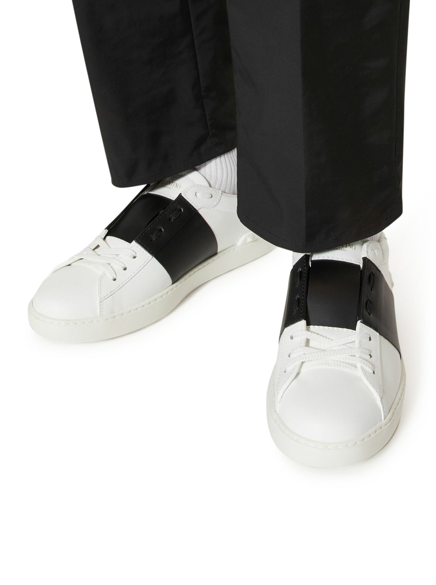 OPEN SNEAKERS IN CALFSKIN