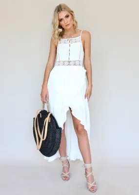 Palomar Maxi Dress - White