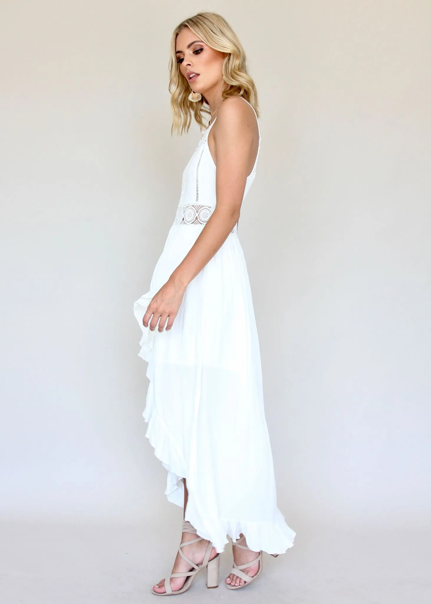 Palomar Maxi Dress - White